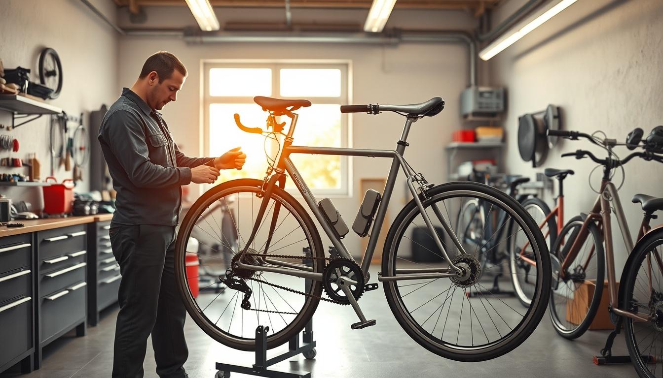 Fahrradservice mit klarer Struktur
